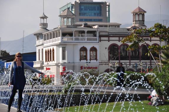 Passeando no centro de Iquique - Chile